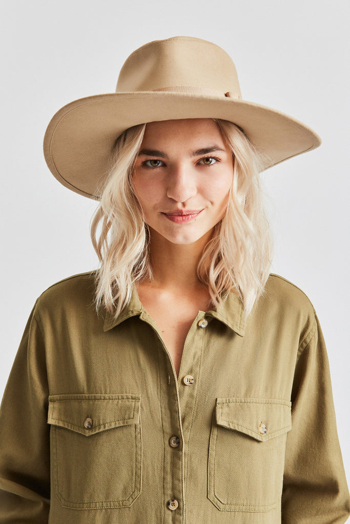 Brixton Joanna Cotton II Hat - Light Tan