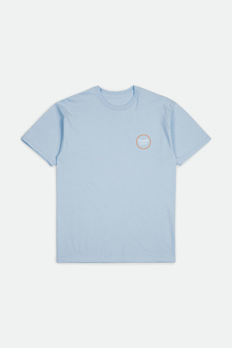 Boys Wheeler II S/S Standard Tee -  Light Blue