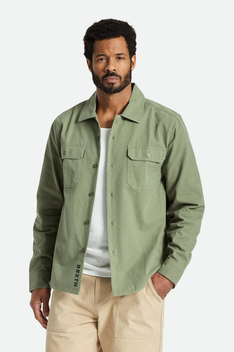 Bowery Surplus Overshirt - Olive Surplus