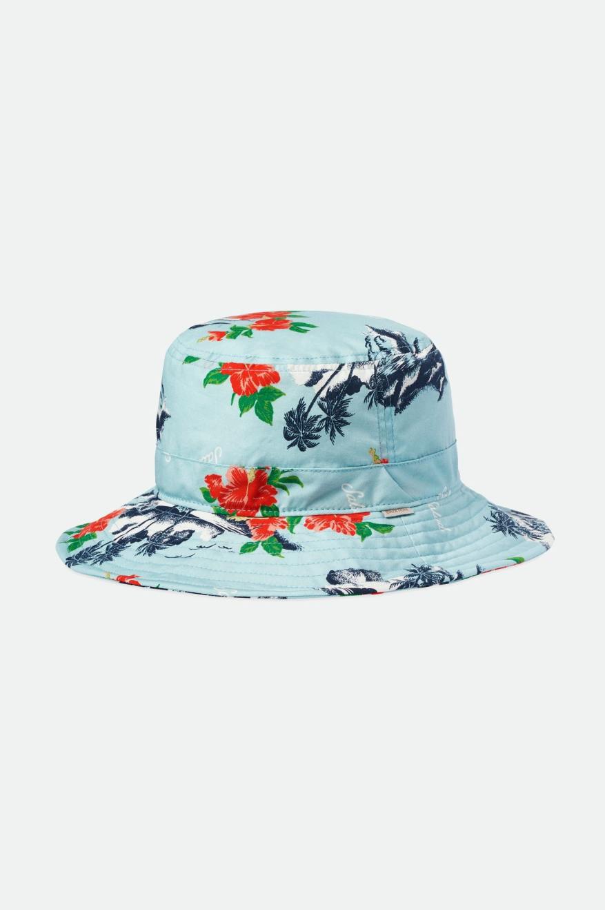 Petra Packable Bucket Hat - Canal Blue