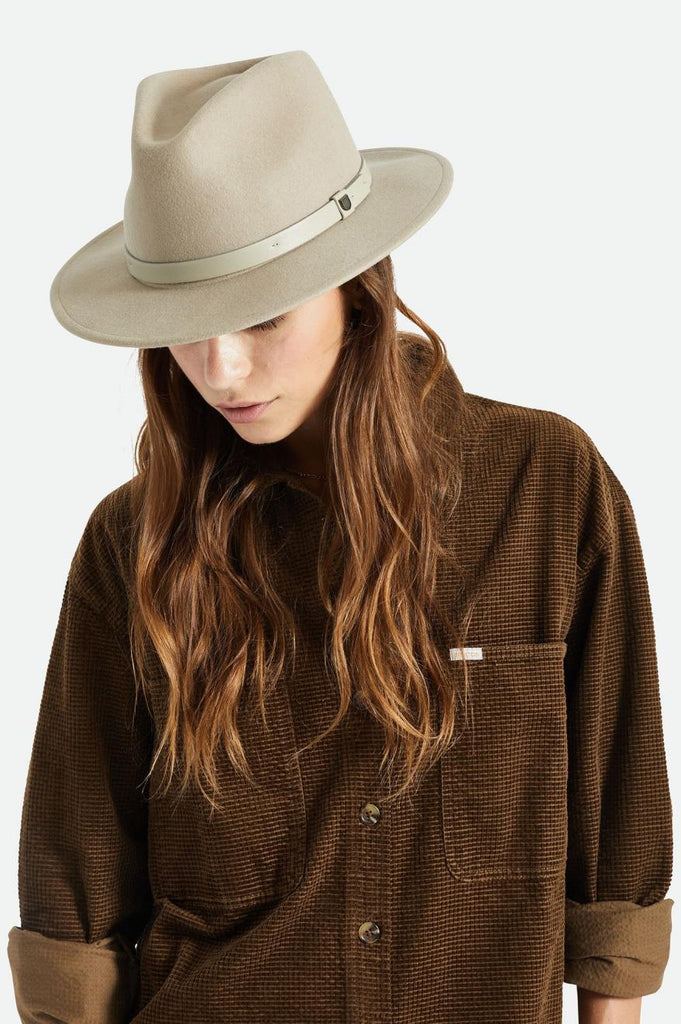 Brixton Messer Fedora - Light Fawn