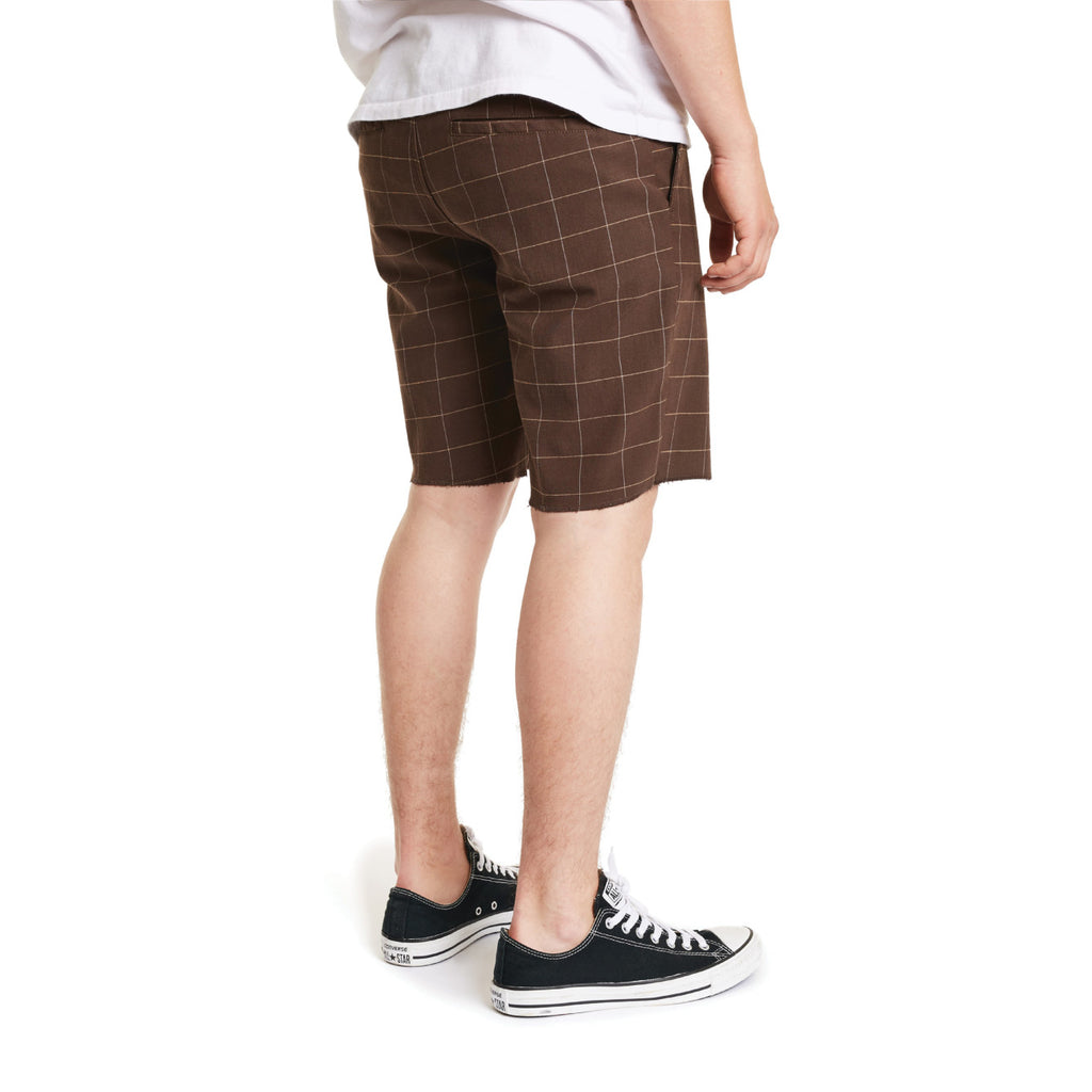 Brixton Toil II Short - Brown Plaid