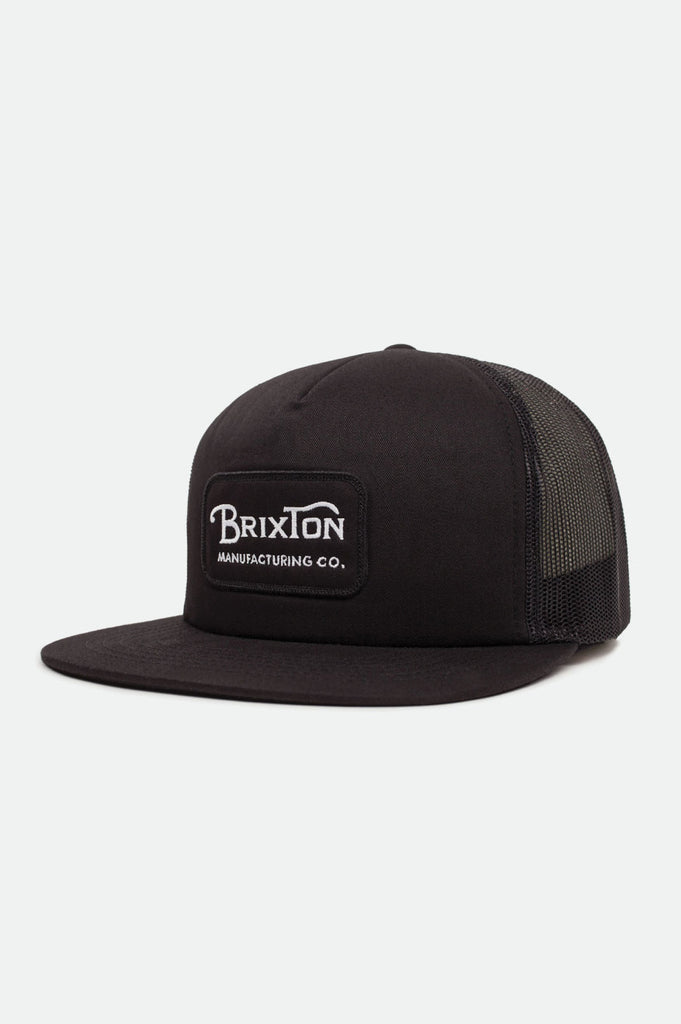 Brixton Grade Mesh Cap - Black/Black