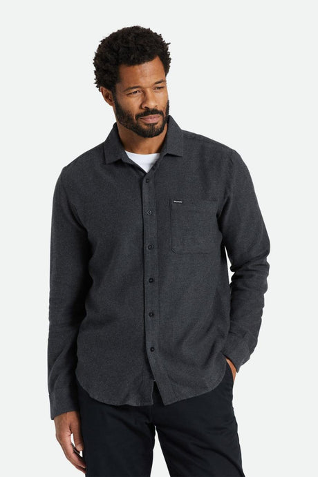 Bixby Reserve L/S Flannel - Melange Black