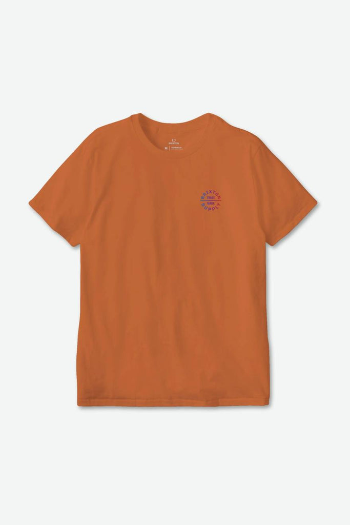 Brixton Oath V S/S Standard Tee - Paradise Orange/Aloha Gradient