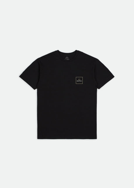 Alpha Block S/S Standard Tee - Black