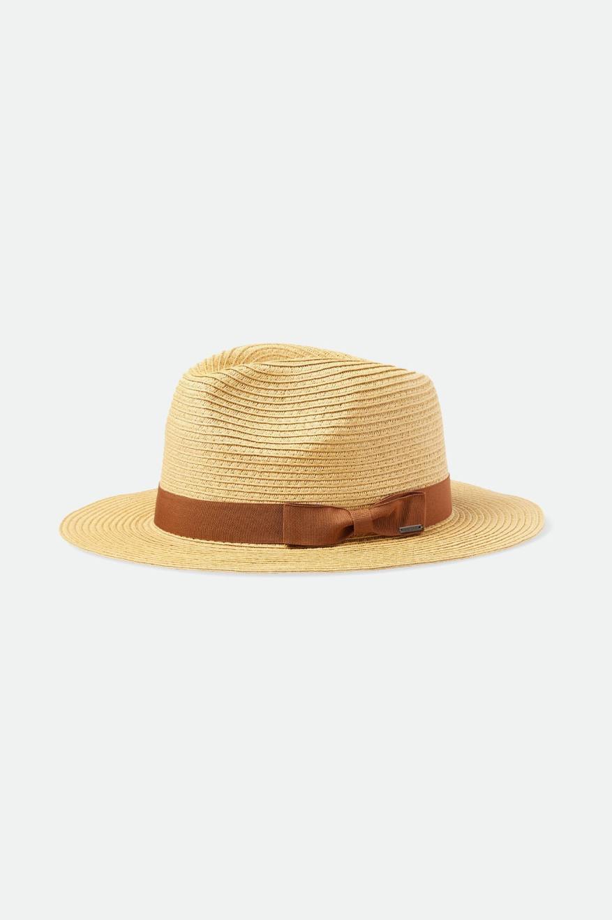 Rio Straw Fedora - Natural