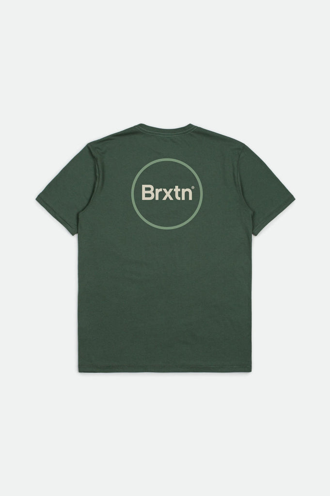 Brixton Gate IV S/S Premium Tee - Cypress