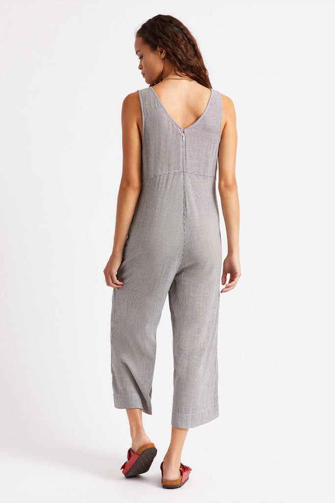 Brixton Fez Jumpsuit - Black