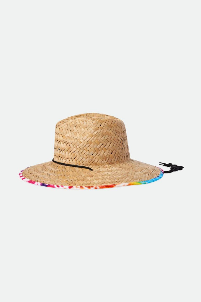 Brixton Messer Lifeguard Hat - Tan/Acid Tie Dye