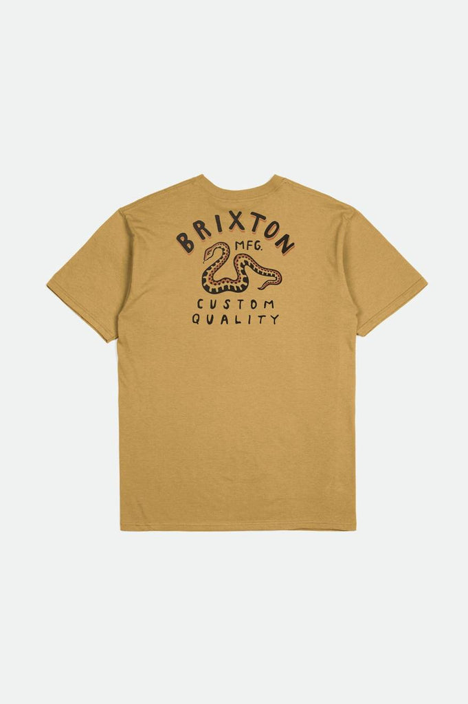 Brixton Clymer S/S Tailored Tee - Bright Gold