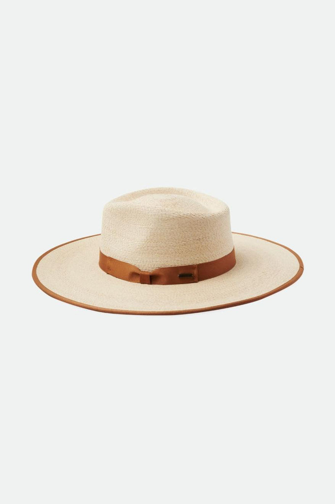Brixton Women's Jo Straw Rancher Hat Limited - Natural | Extra Shot