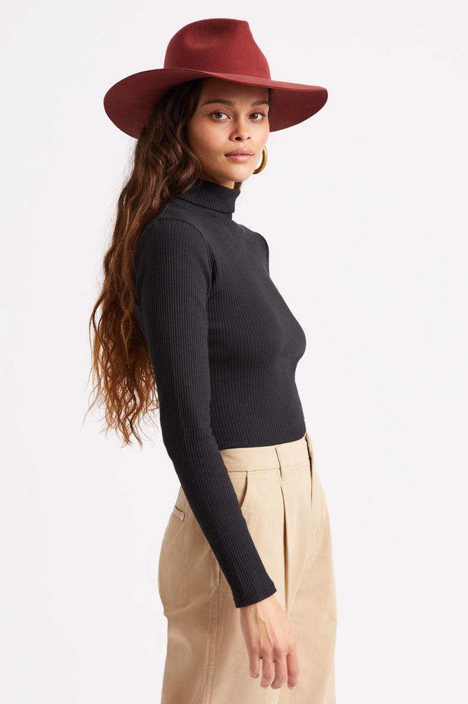 Brixton Ashley L/S Turtleneck - Black