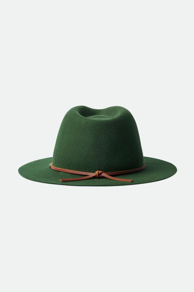 Brixton Wesley Packable Fedora - Moss