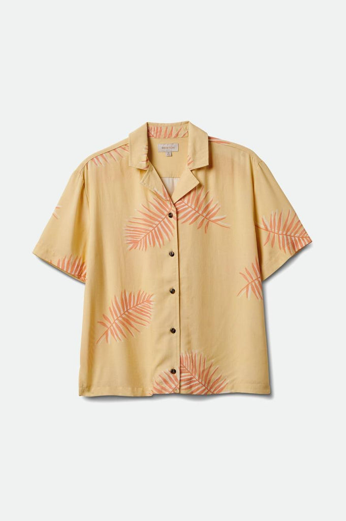 Brixton Bunker Paradise S/S Woven - Straw