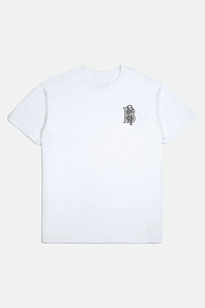 Brixton Crawler S/S Standard Tee - White