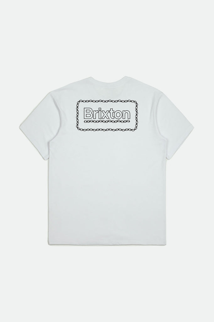 Brixton Palmer Chain S/S Standard Pocket Tee - White