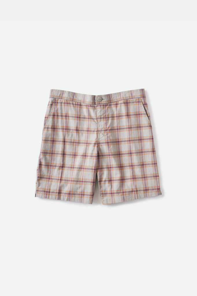 Brixton Choice E-Waist Short - Grey Plaid