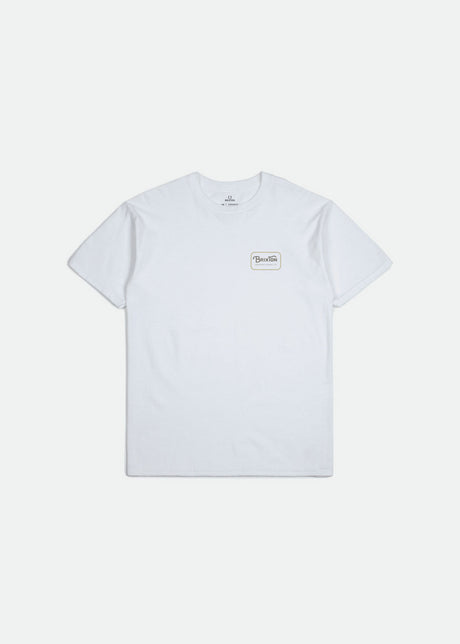 Grade S/S Standard Tee - White/Khaki