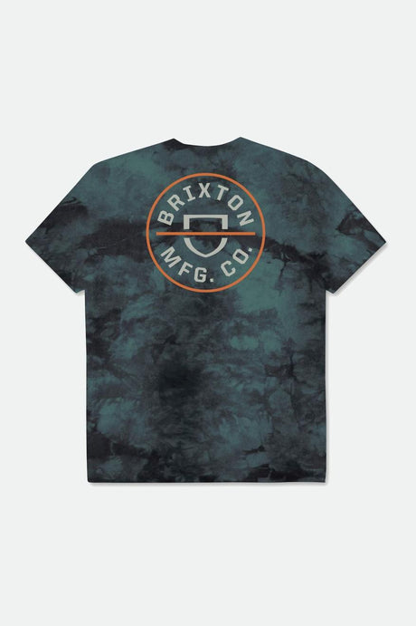 Crest II S/S Standard Tee - Spruce/Washed Navy/Washed Black/Cloud Wash