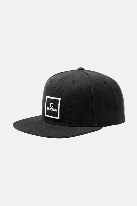 Alpha Square Netplus MP Snapback - Black/Black