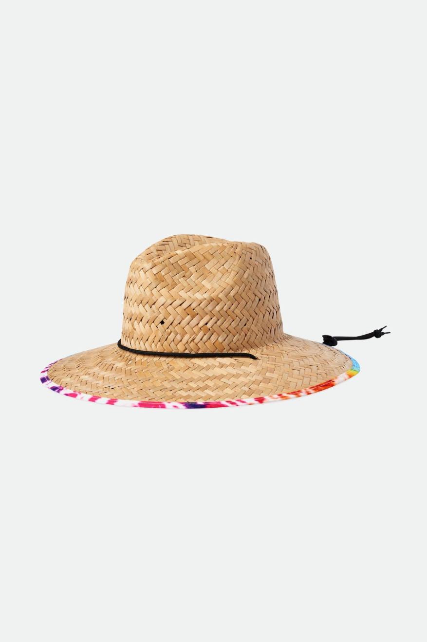 Messer Lifeguard Hat - Tan/Acid Tie Dye
