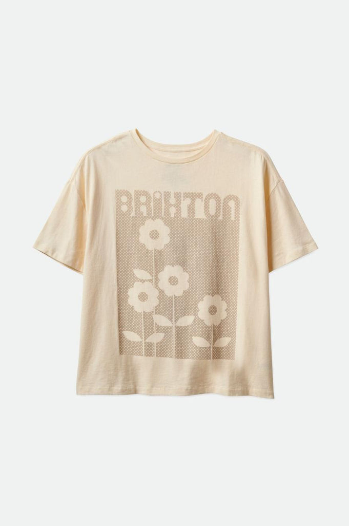 Brixton Blossom Oversized Boyfriend Tee - Dove