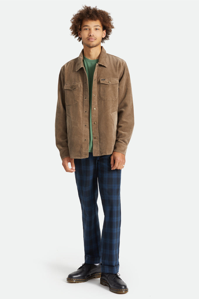 Brixton Bowery Corduroy Jacket - Twig