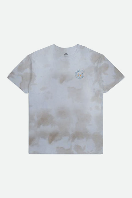 Crest II S/S Standard Tee - Mojave/White Cloud Wash