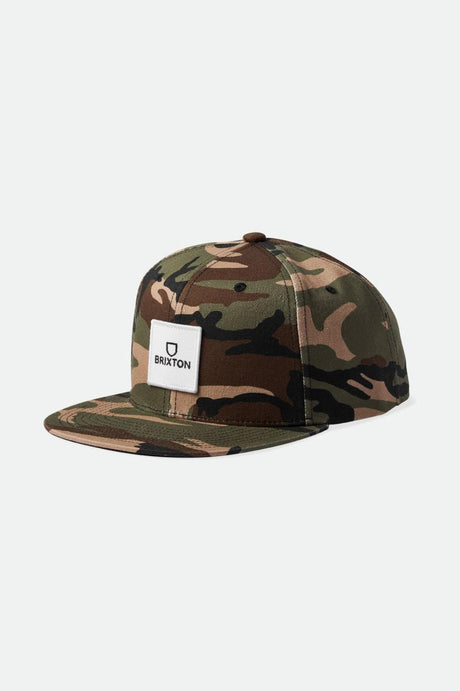 Alpha Square MP Snapback - Camo Surplus