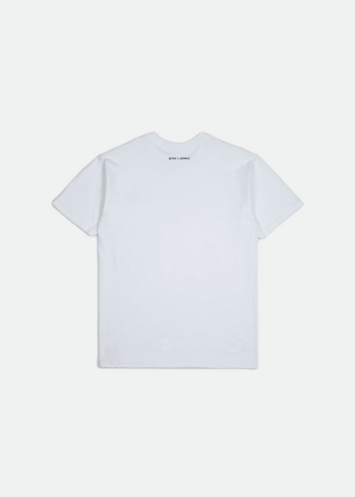 Brixton Strummer Out Of Control S/S Standard Tee - White