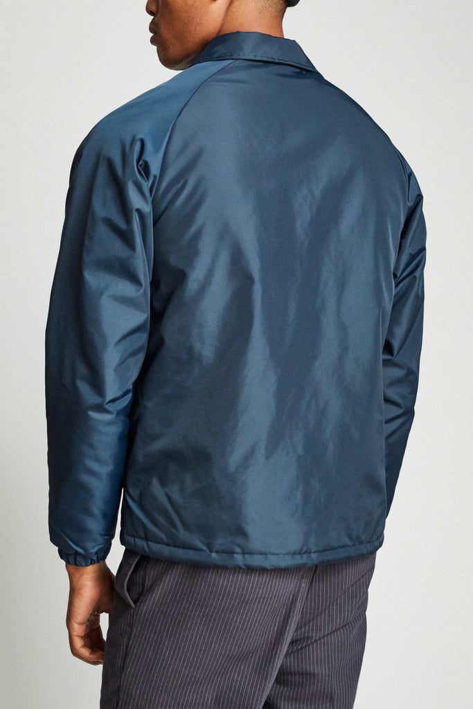 Brixton Claxton Collar Sherpa Jacket - Captain Blue