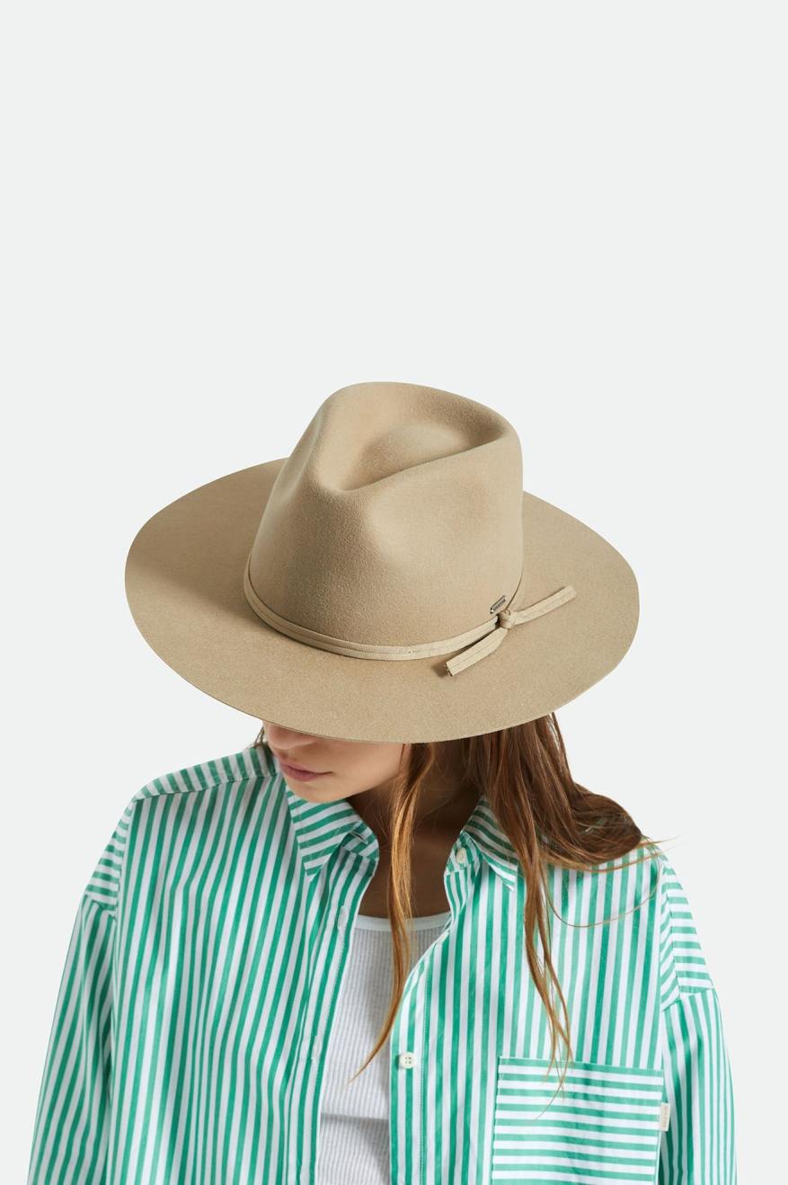 Unisex Cohen Cowboy Hat in Sand – Brixton Europe