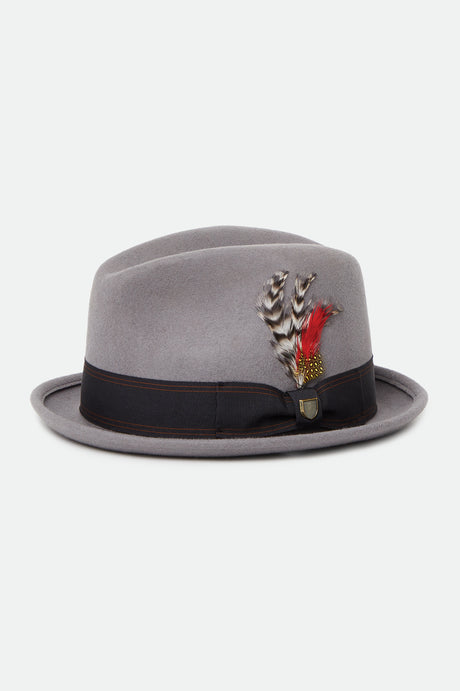 Gain Fedora - Grey/Washed Black