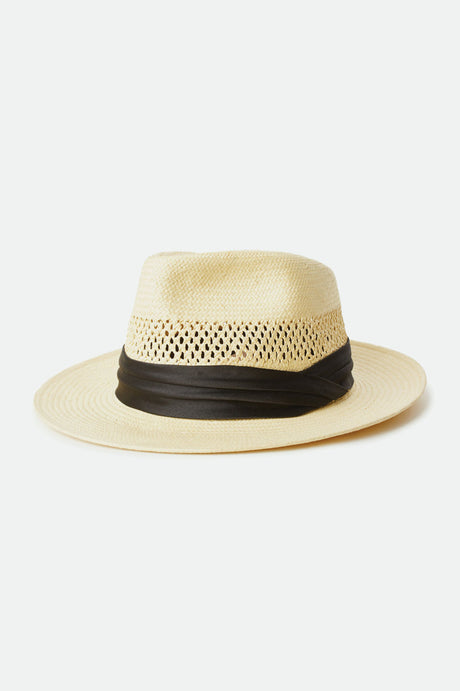 Goodman Straw Fedora - Tan