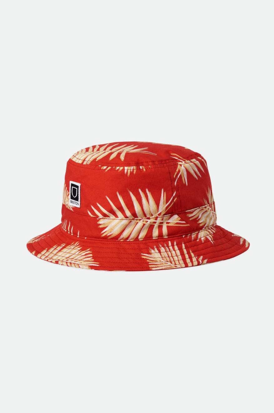 Beta Packable Bucket Hat - Aloha Red