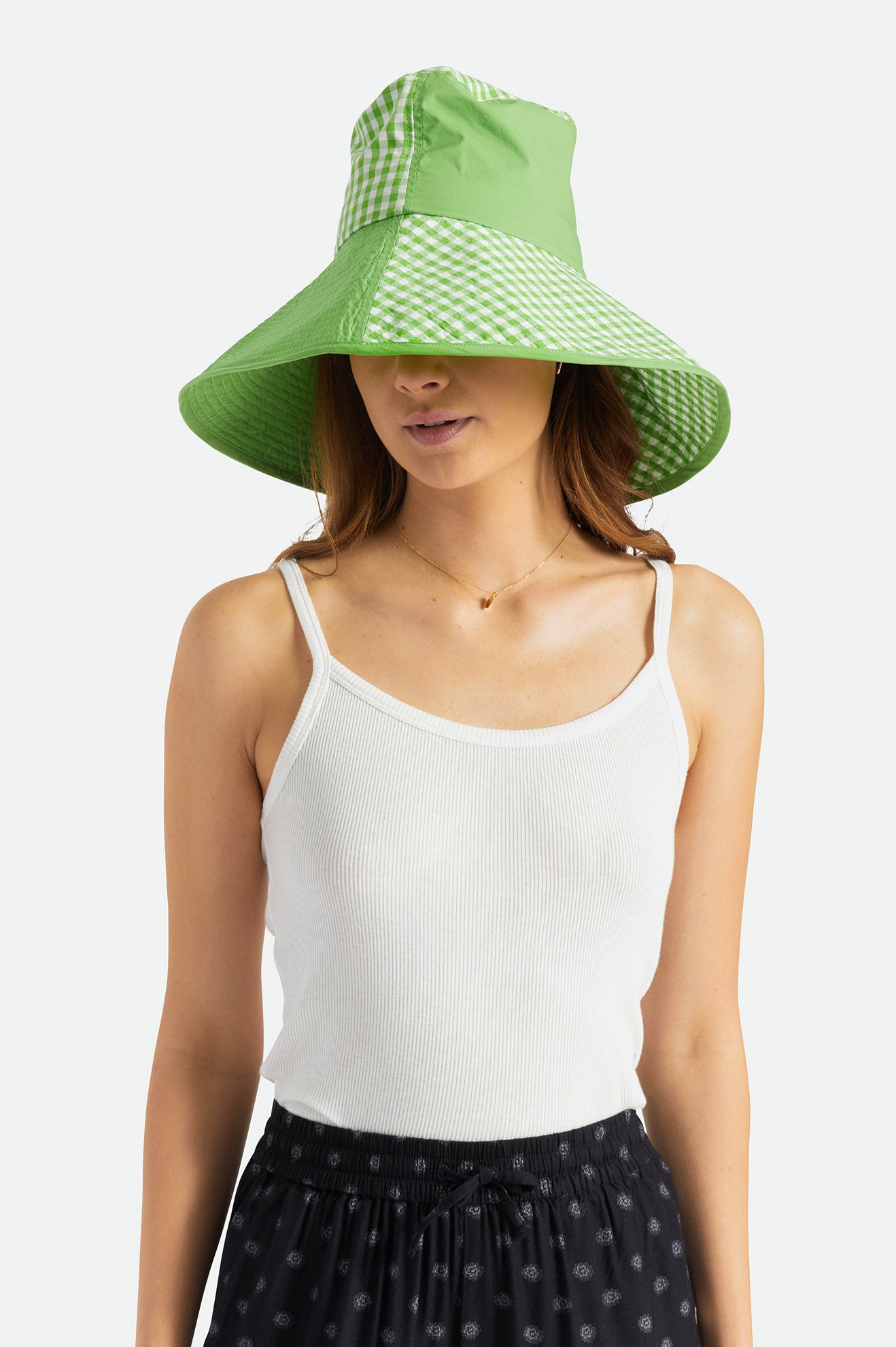 Maddie Packable Bucket Hat - Sun Green