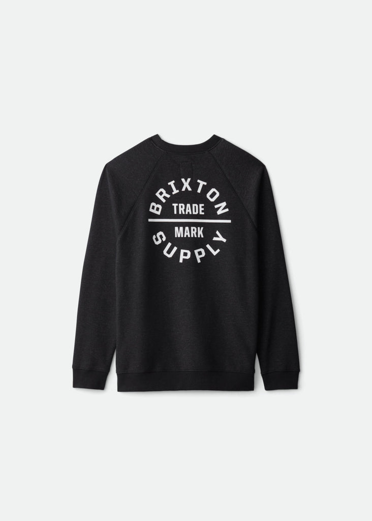 Brixton Oath V Crew - Black