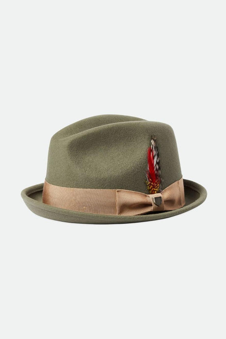 Gain Fedora - Olive Surplus/Sand