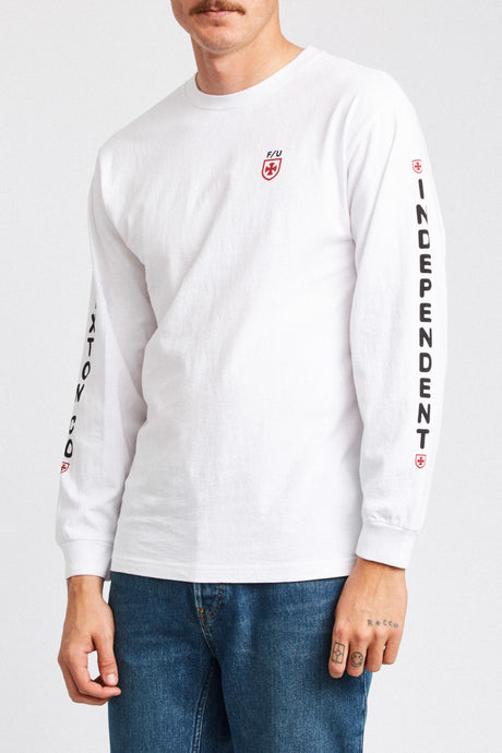 Frame L/S Standard Tee - White