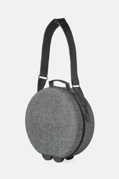 Brixton Unisex Done Proper Fedora Travel Case - Grey/Black | Main