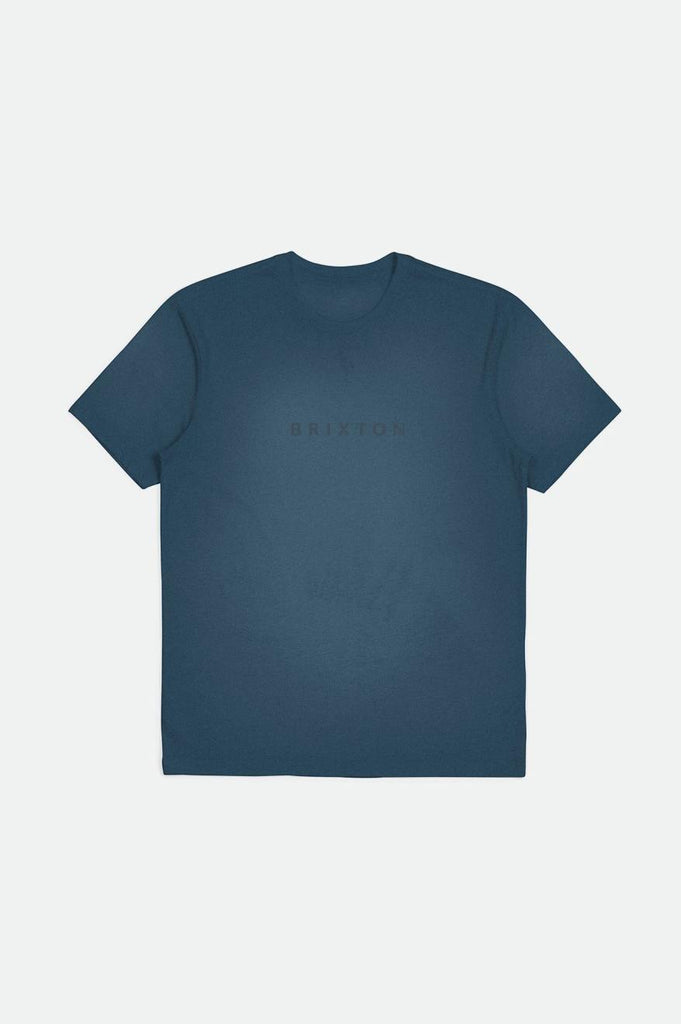 Brixton Alpha Line S/S Relaxed Tee - Indie Teal