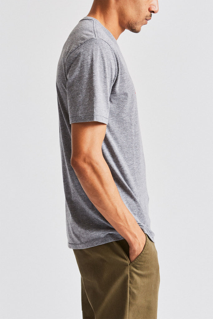 Brixton Original S/S Premium Tee - Chevelle Grey