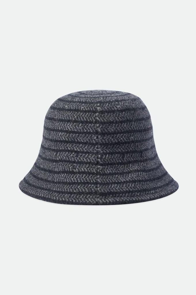 Brixton Clearview Bucket Beanie - Black/Grey Marl