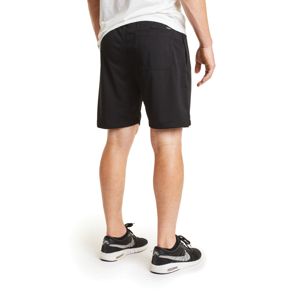 Brixton Gate Elastic Waistband Short - Black/White