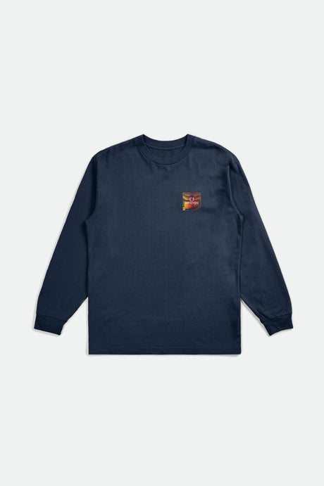 Alpha Square L/S Standard Tee - Moonlit Ocean/Dusk Gradient