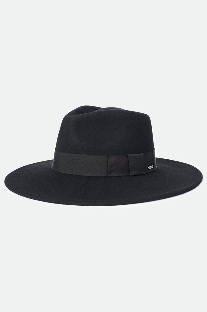 Women's Joanna Felt Hat - Black - Front Side