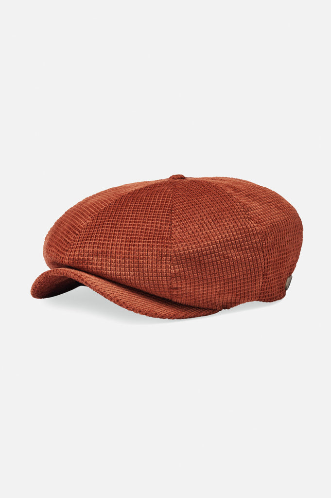 Brixton Brood Snap Cap - Burnt Henna