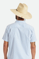 Unisex Bells II Sun Hat in the color Tan - Men's Back View