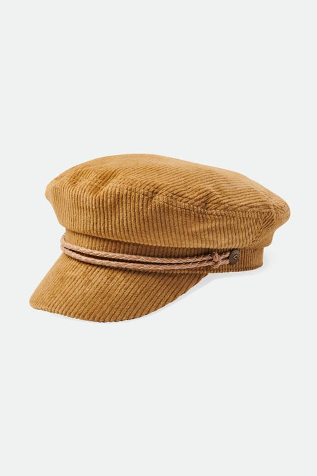 Fiddler Fisherman Cap - Brown Cord